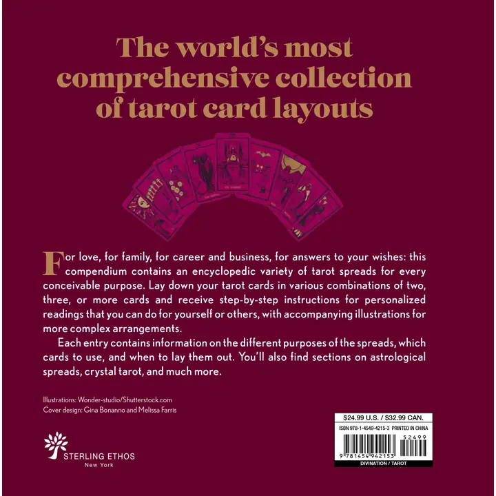 1001 TAROT SPREADS: THE COMPLETE BOOK OF TAROT SPREADS FOR EVERY PURPOSE BY CASSANDRA EASON - Image 2