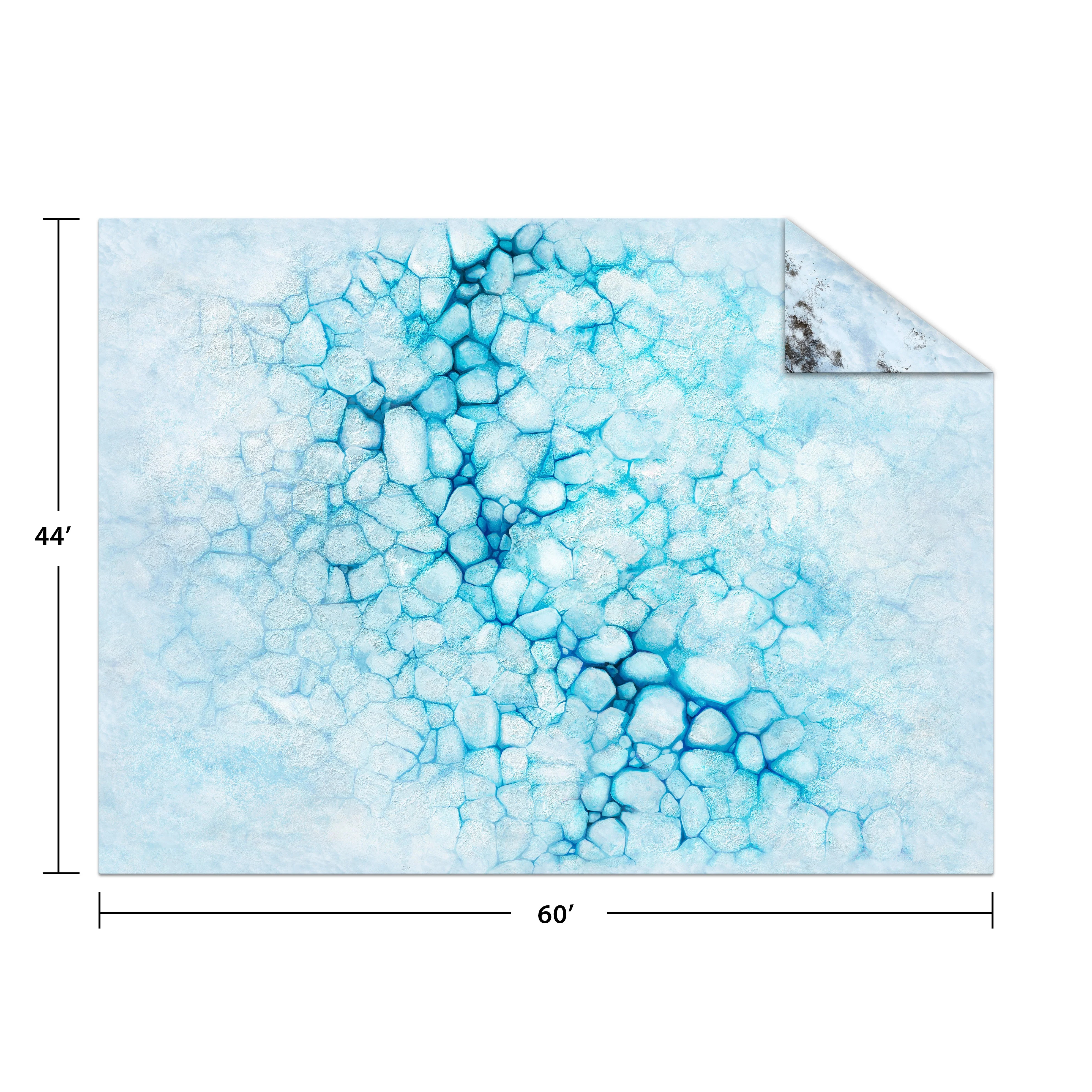 44"x60" ICE FLOE/FROZEN TUNDRA GAME MAT - Image 2