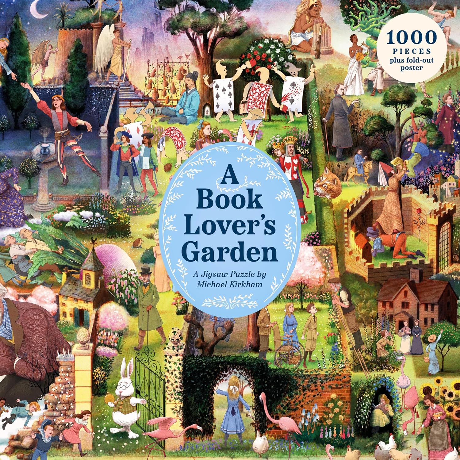 A BOOK LOVER'S GARDEN 1000PC PUZZLE