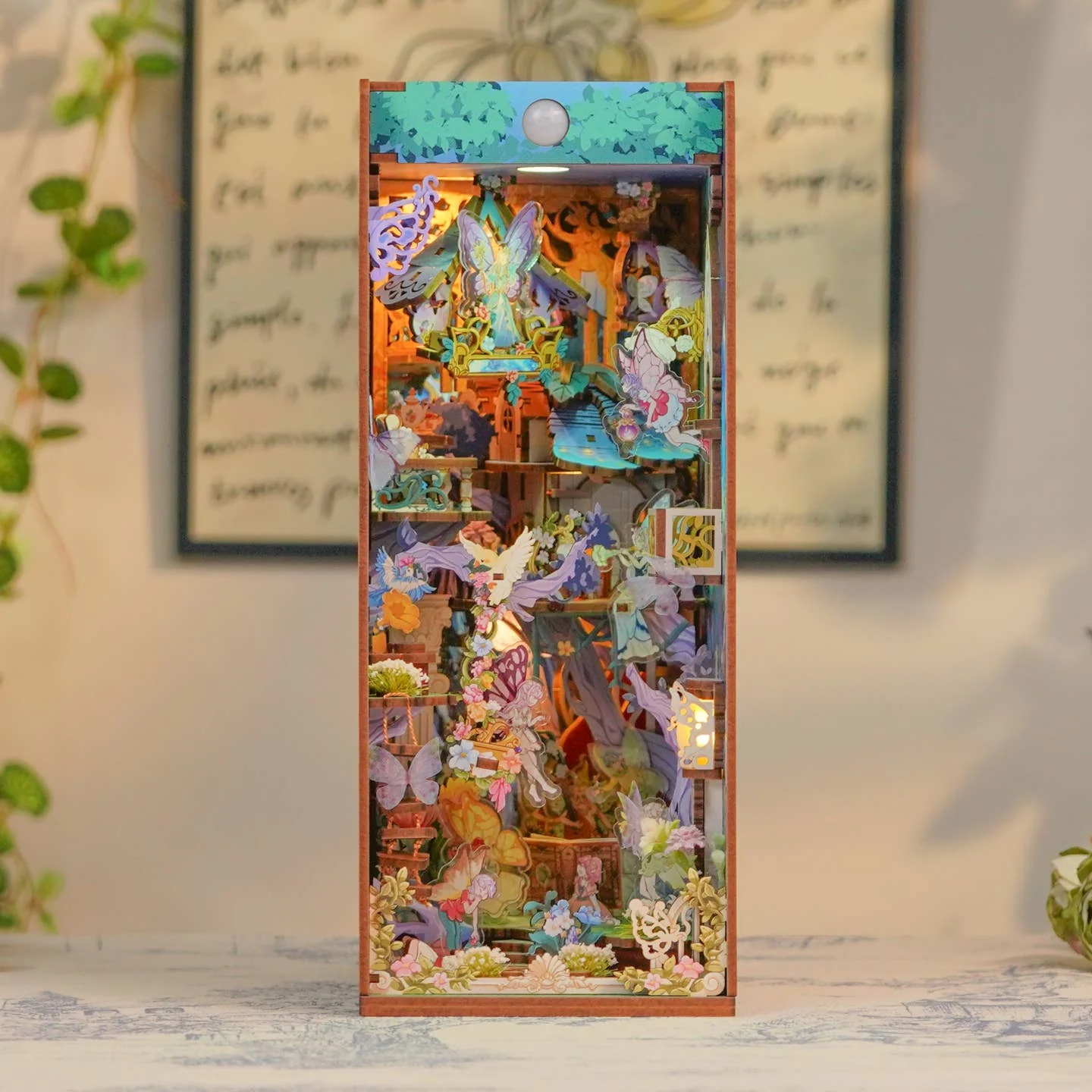 A MIDSUMMER NIGHT’S DREAM 3-D WOODEN MINIATURE BOOK NOOK KIT - Image 3