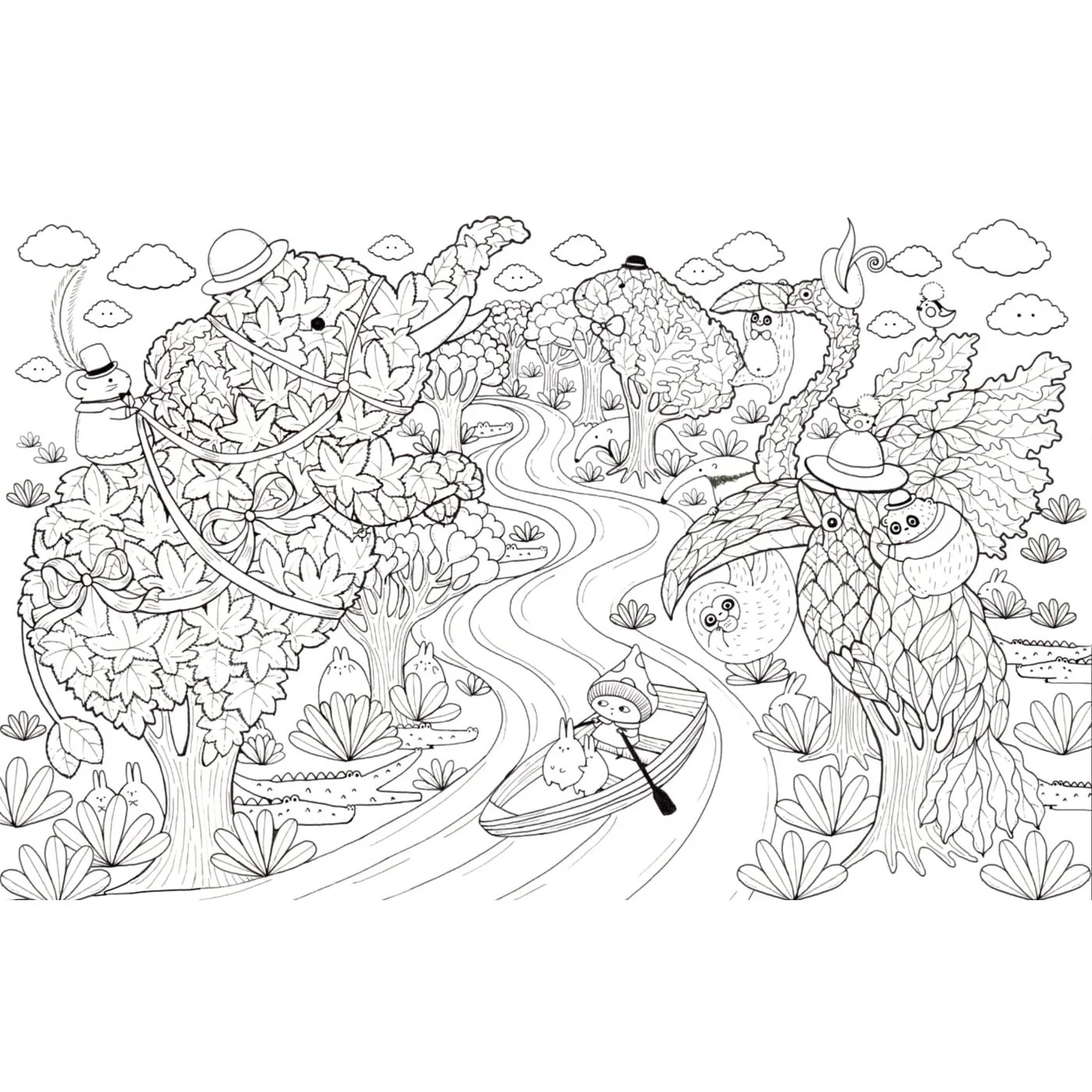 A MILLION KAWAII CUTIES COLORING BOOK - Image 4