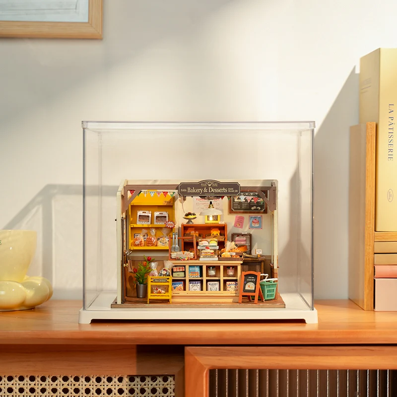 ACRYLIC DUST COVER BOX FOR WOODEN MINIATURE HOUSE KITS - Image 4
