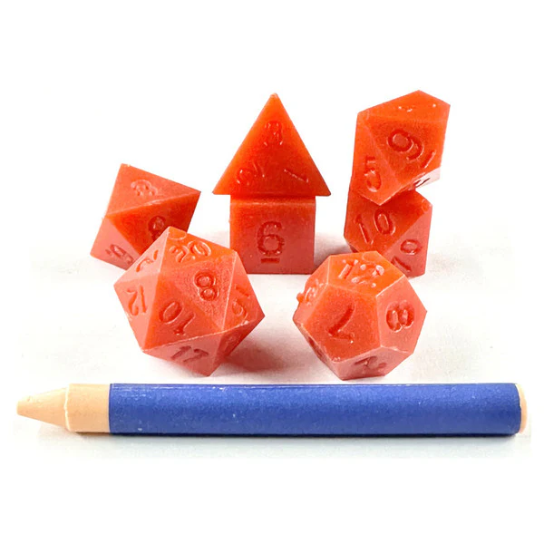 ADVANCED DICE & CRAYON: RED