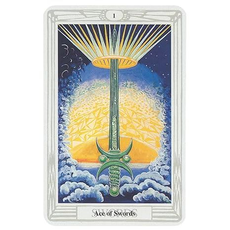 ALEISTER CROWLEY THOTH TAROT DECK - Image 4
