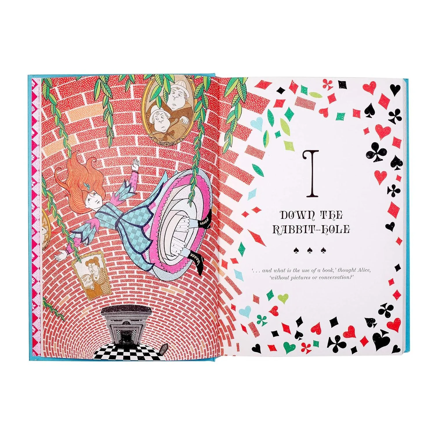 ALICE'S ADVENTURES IN WONDERLAND AND THROUGH THE LOOKING GLASS BY LEWIS CARROLL - Image 2