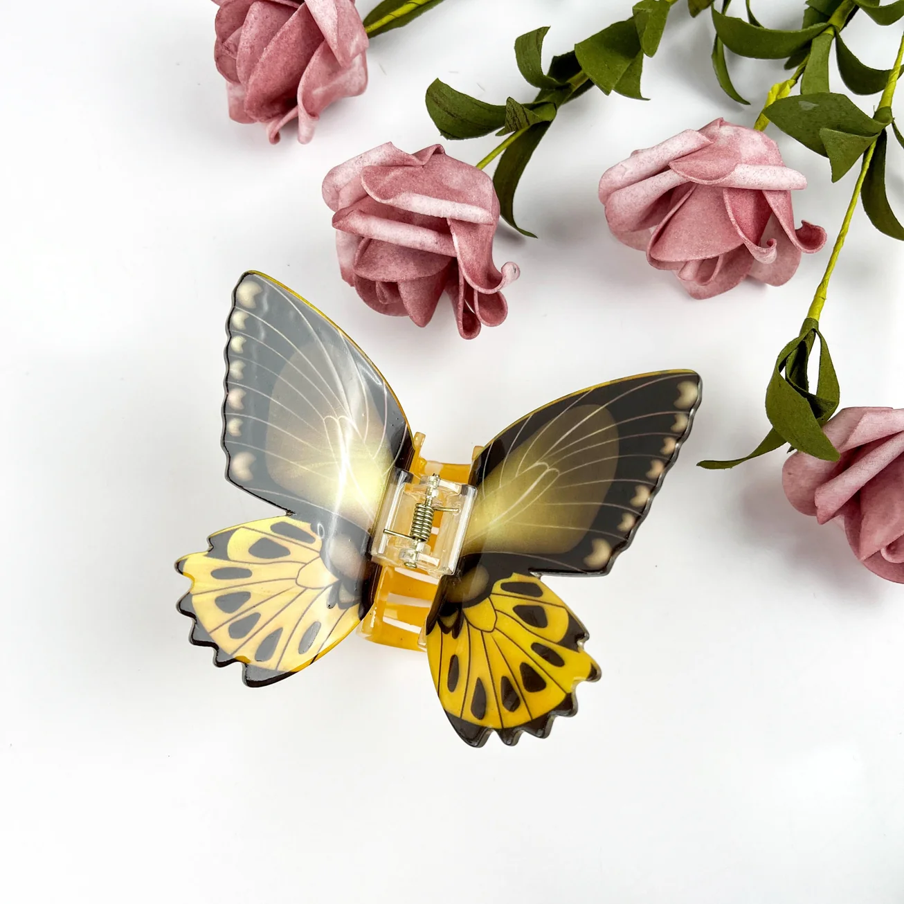 ALL A-FLUTTER BUTTERFLY HAIR CLAW CLIP