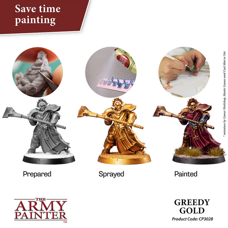 ARMY PAINTER GREEDY GOLD PRIMER - Image 2
