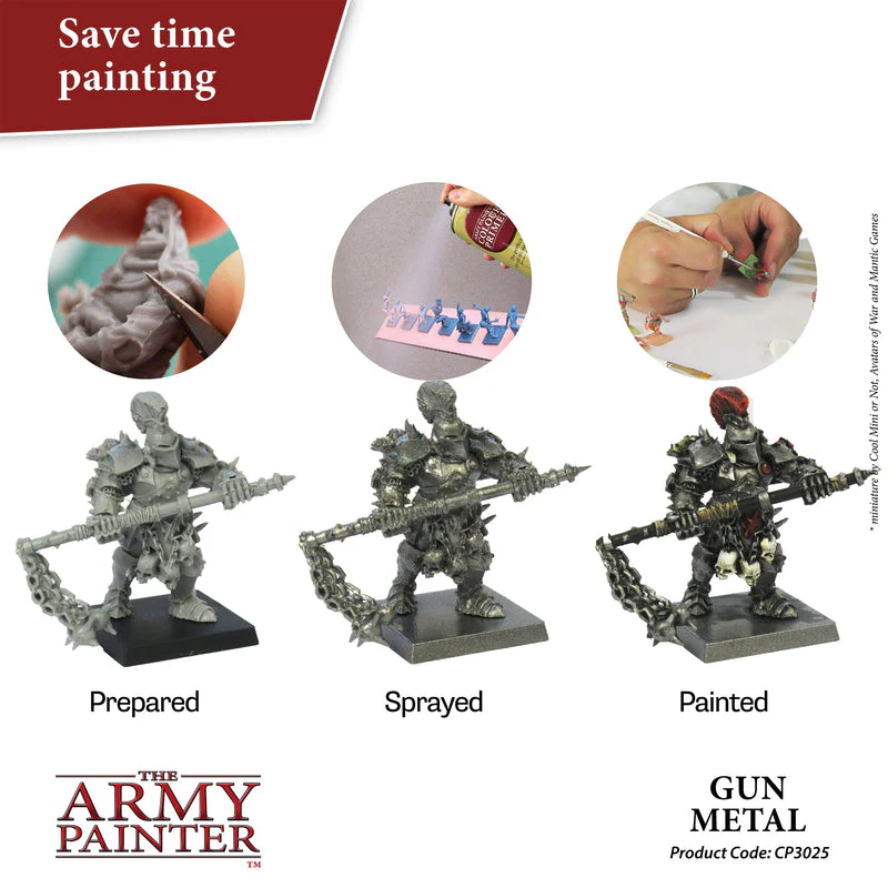 ARMY PAINTER GUN METAL PRIMER - Image 2