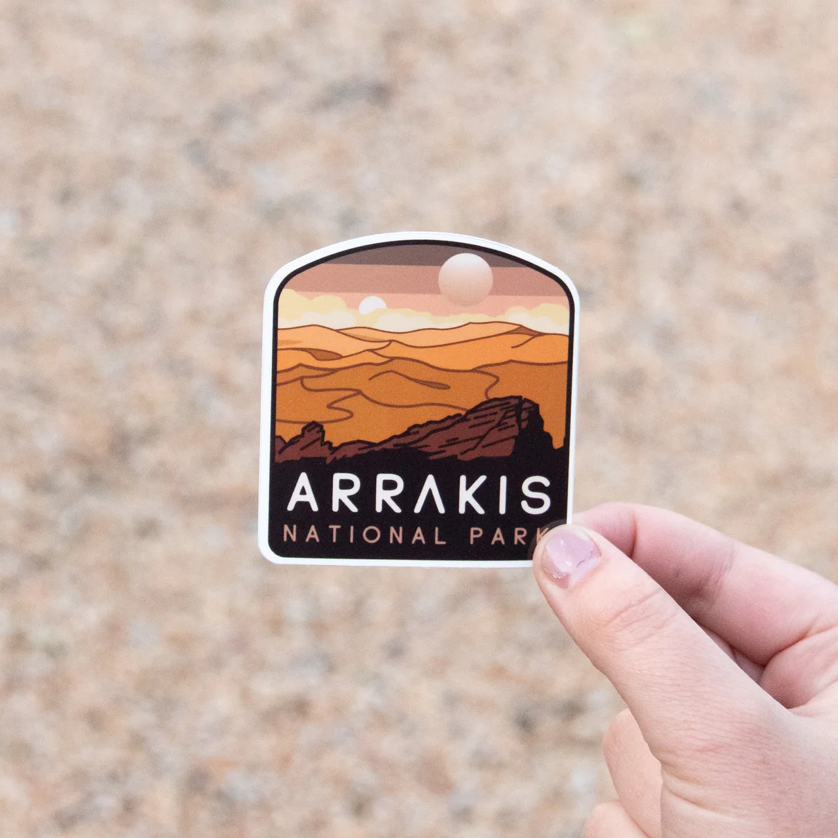 ARRAKIS NATIONAL PARK STICKER