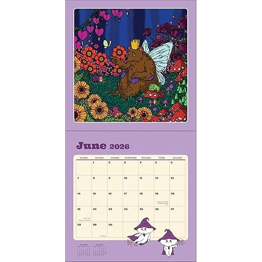 AUTUMNALWOOD 2026 WALL CALENDAR - Image 4