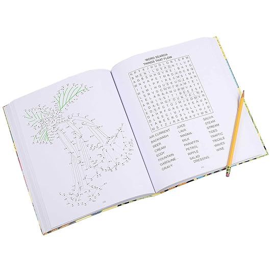 AWESOME ACTIVITY BOOK - INCLUDES WORD SEARCH, COLORING, DOT-TO-DOT, SUDOKU, AND CROSSWORDS - Image 2