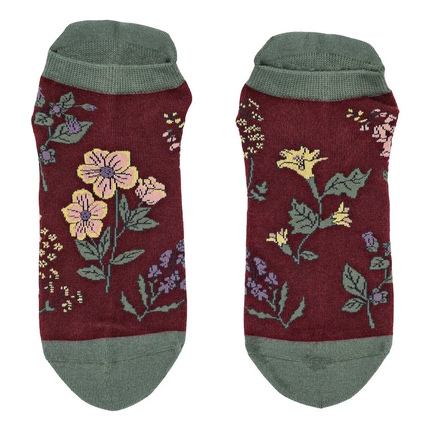 BANEFUL BOTANY ANKLE SOCKS BY FOOTCLOTHING