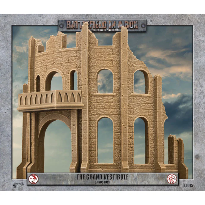 BATTLEFIELD IN A BOX THE GRAND VESTIBULE: SANDSTONE