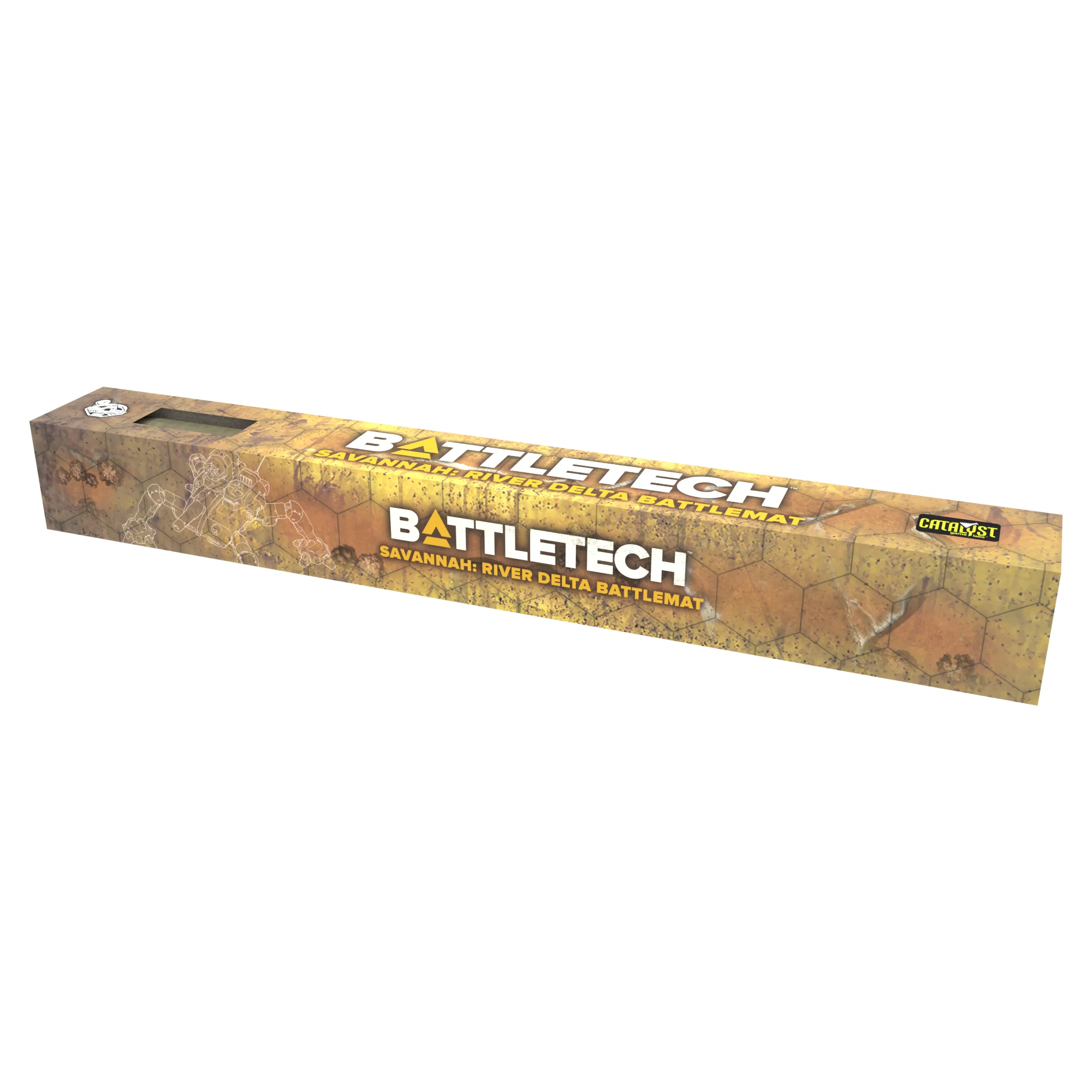 BATTLETECH BATTLE MAP: SAVANNAH RIVER DELTA/CITY RUINS