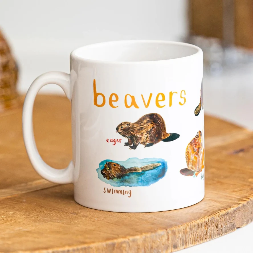 PUNNY BEAVERS MUG