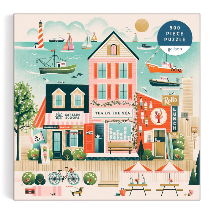 BESIDE THE SEA 500 PIECE JIGSAW PUZZLE