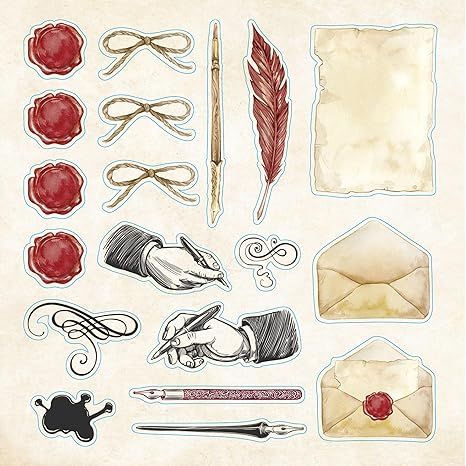 BIBLIOPHILIA EPHEMERA STICKER BOOK - Image 5