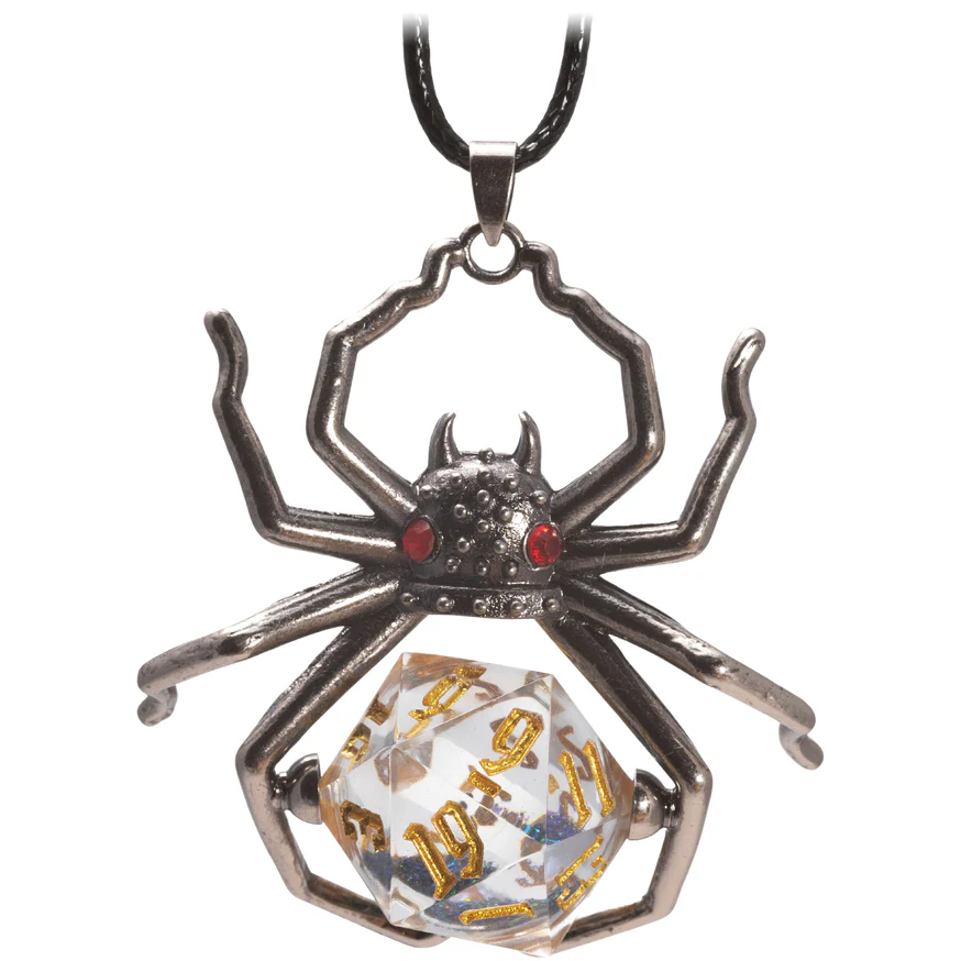 BLACK WIDOW NECKLACE FOR D20