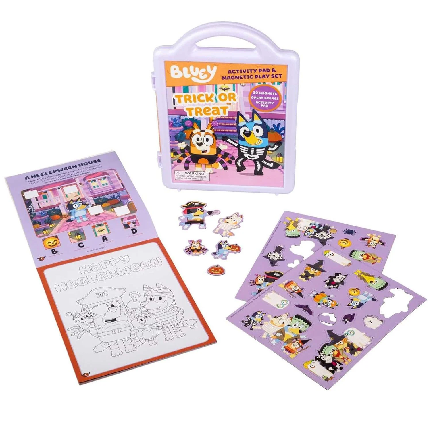 BLUEY TRICK OR TREAT ACTIVITY PAD AND PLAY SET - Image 3