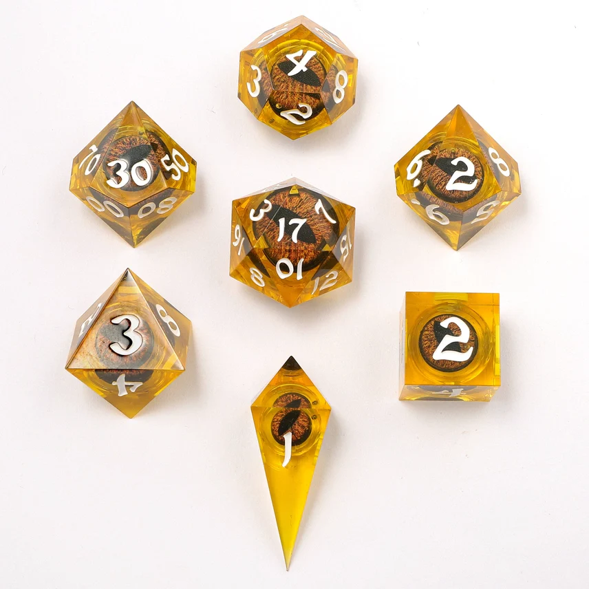 BEHOLDER ORANGE: CAPTURED MAGIC SHARP RESIN