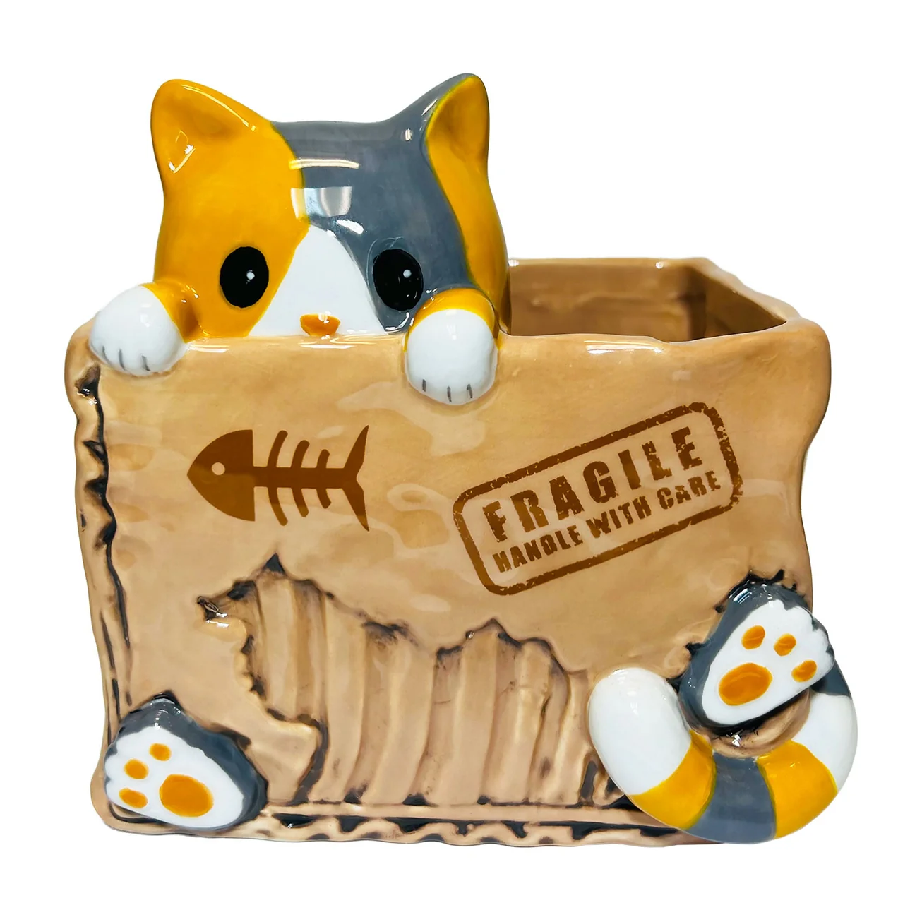 CAT IN THE BOX PLANTER - Image 2