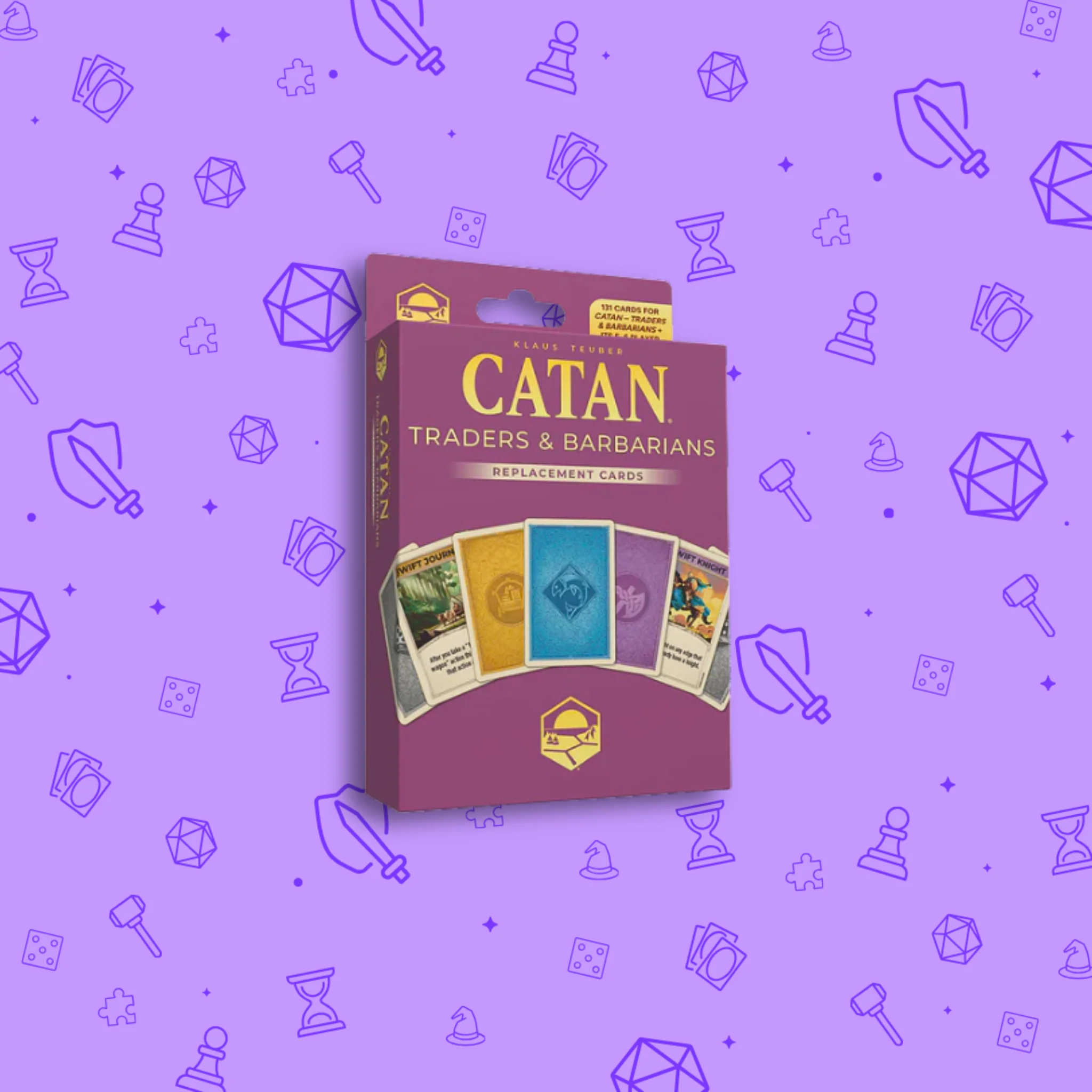 CATAN 6E TRADERS & BARBARIANS REPLACEMENT CARDS