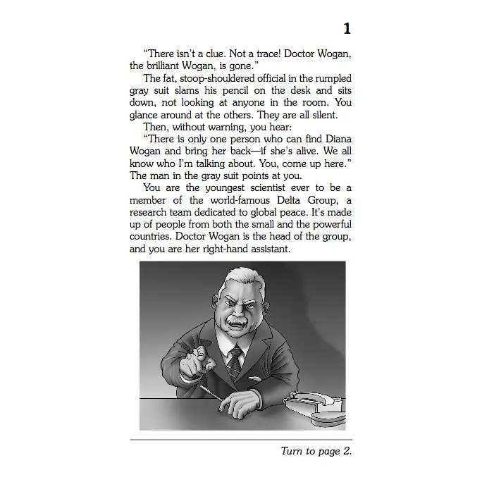 CHOOSE YOUR OWN ADVENTURE: THE BRILLIANT DR. WOGAN BY R. A. MONTGOMERY - Image 3
