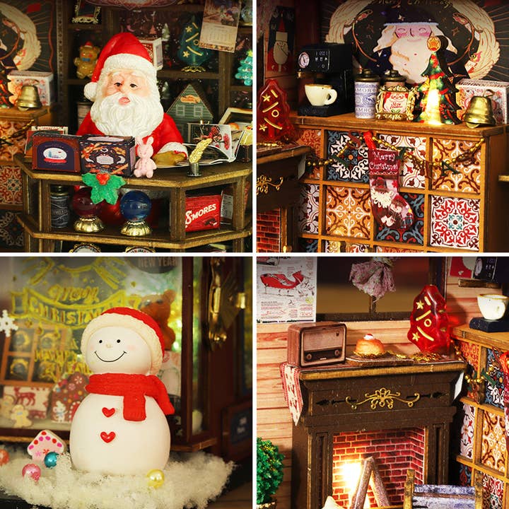CHRISTMAS WONDERLAND: DIY MINIATURE HOUSE KIT - Image 5