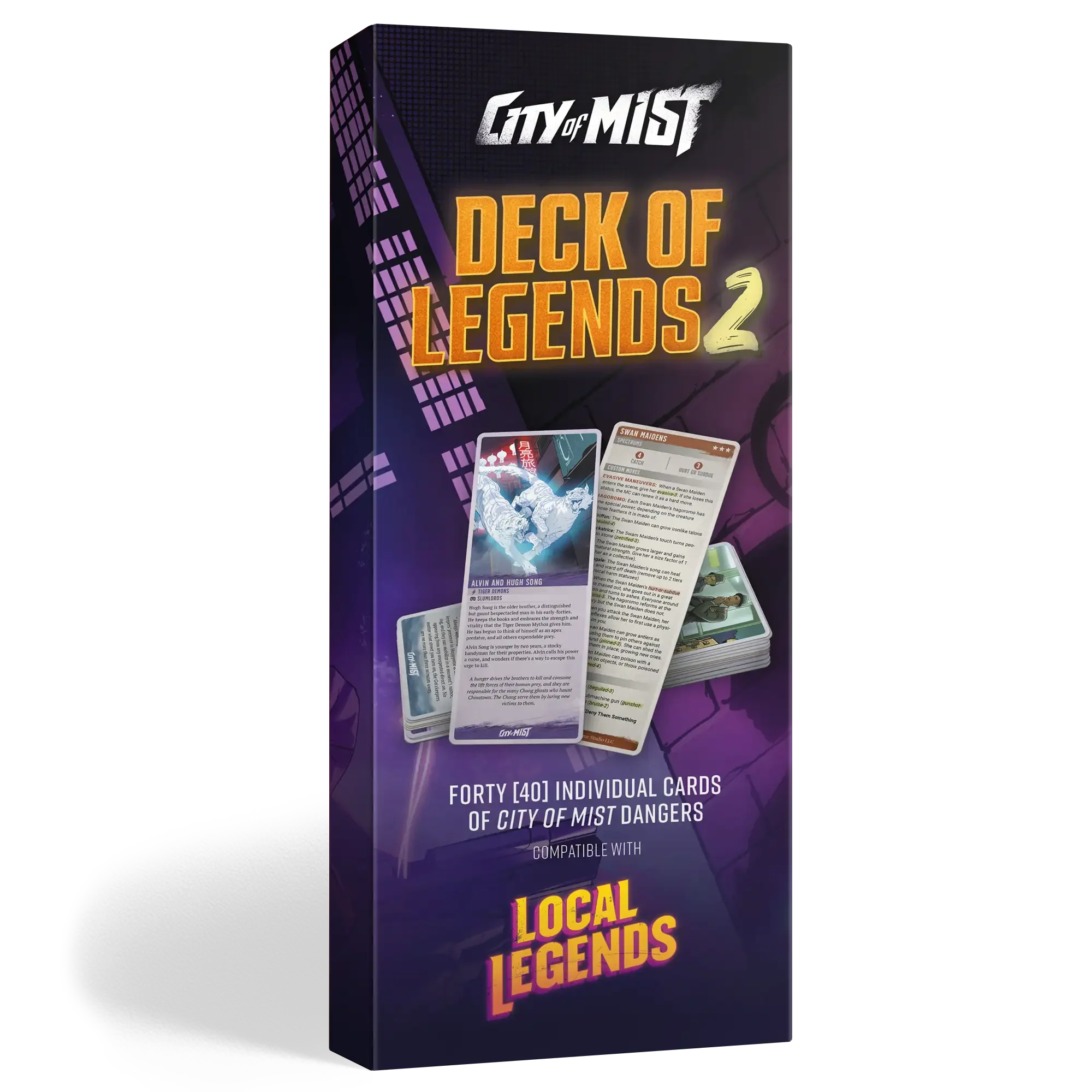 CITY OF MIST: DECK OF LEGENDS 2
