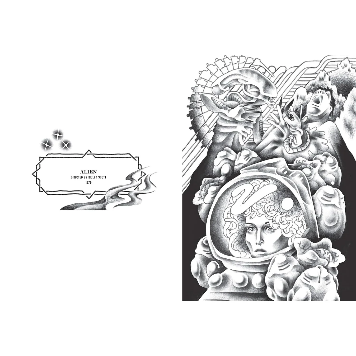 CLASSIC HORROR MOVIES COLORING BOOK - Image 2