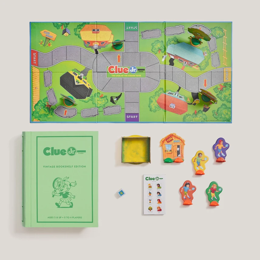 CLUE JR. VINTAGE BOOKSHELF EDITION - Image 2