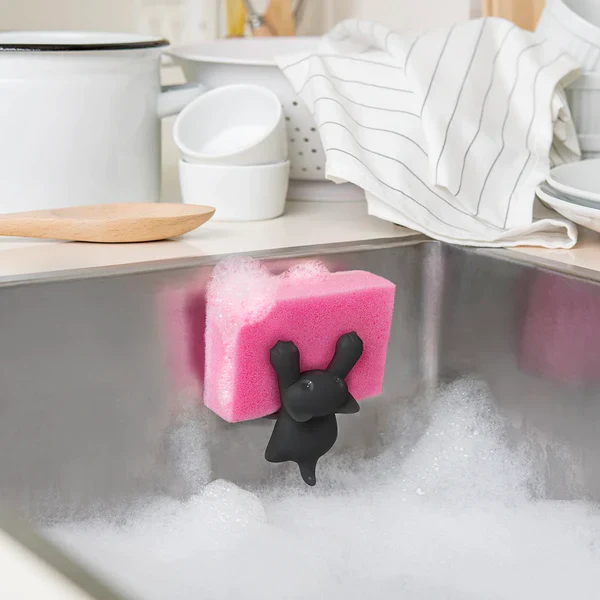 SCRUBBY KITTY SPONGE HOLDER - Image 2