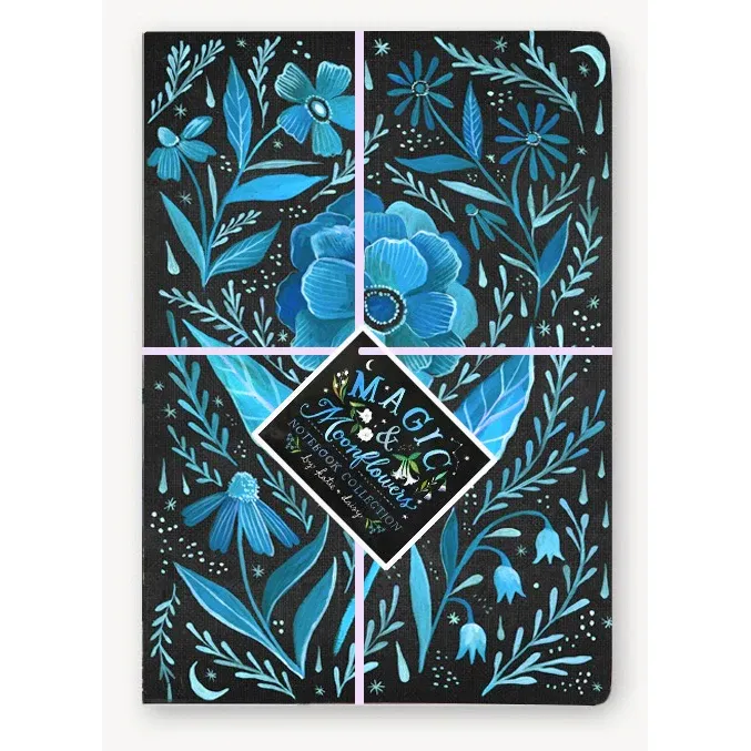 MAGIC AND MOONFLOWERS 3 JOURNAL SET
