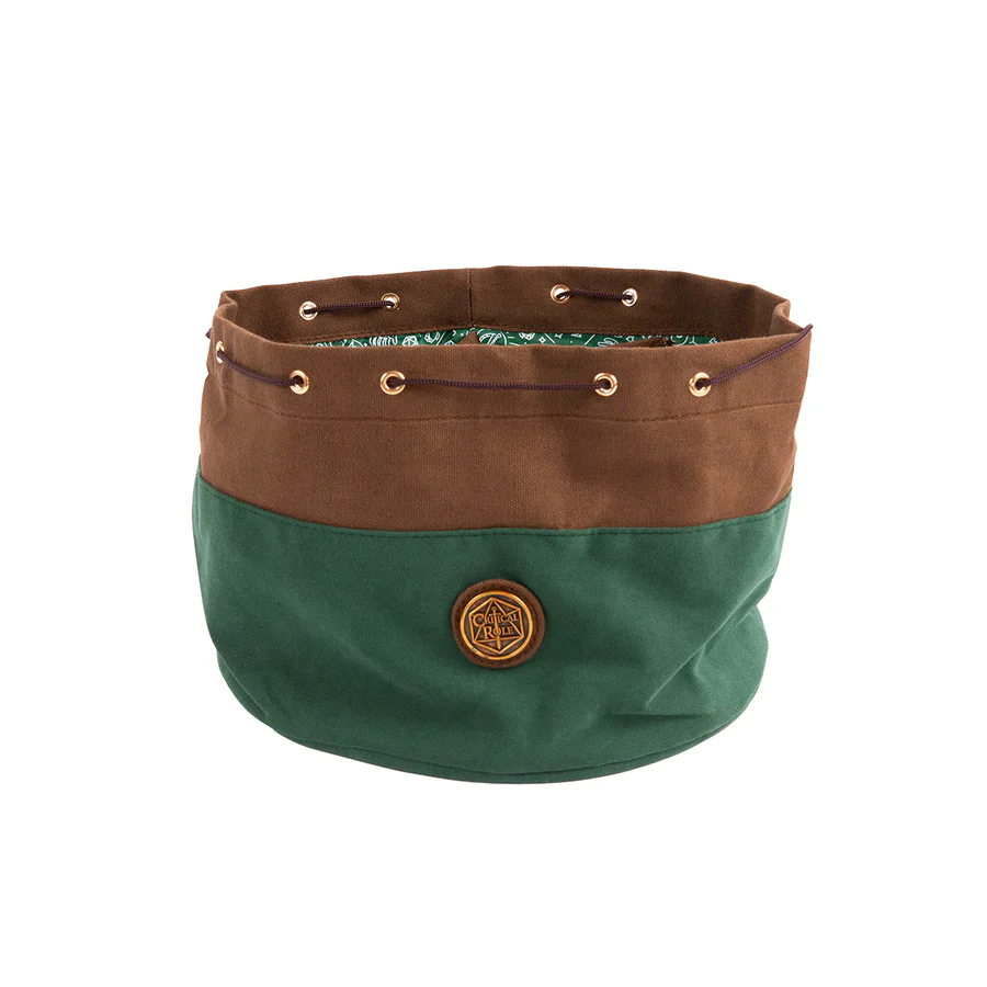 CRITICAL ROLE BAILEY'S DICE BAG OF HOARDING (GREEN)