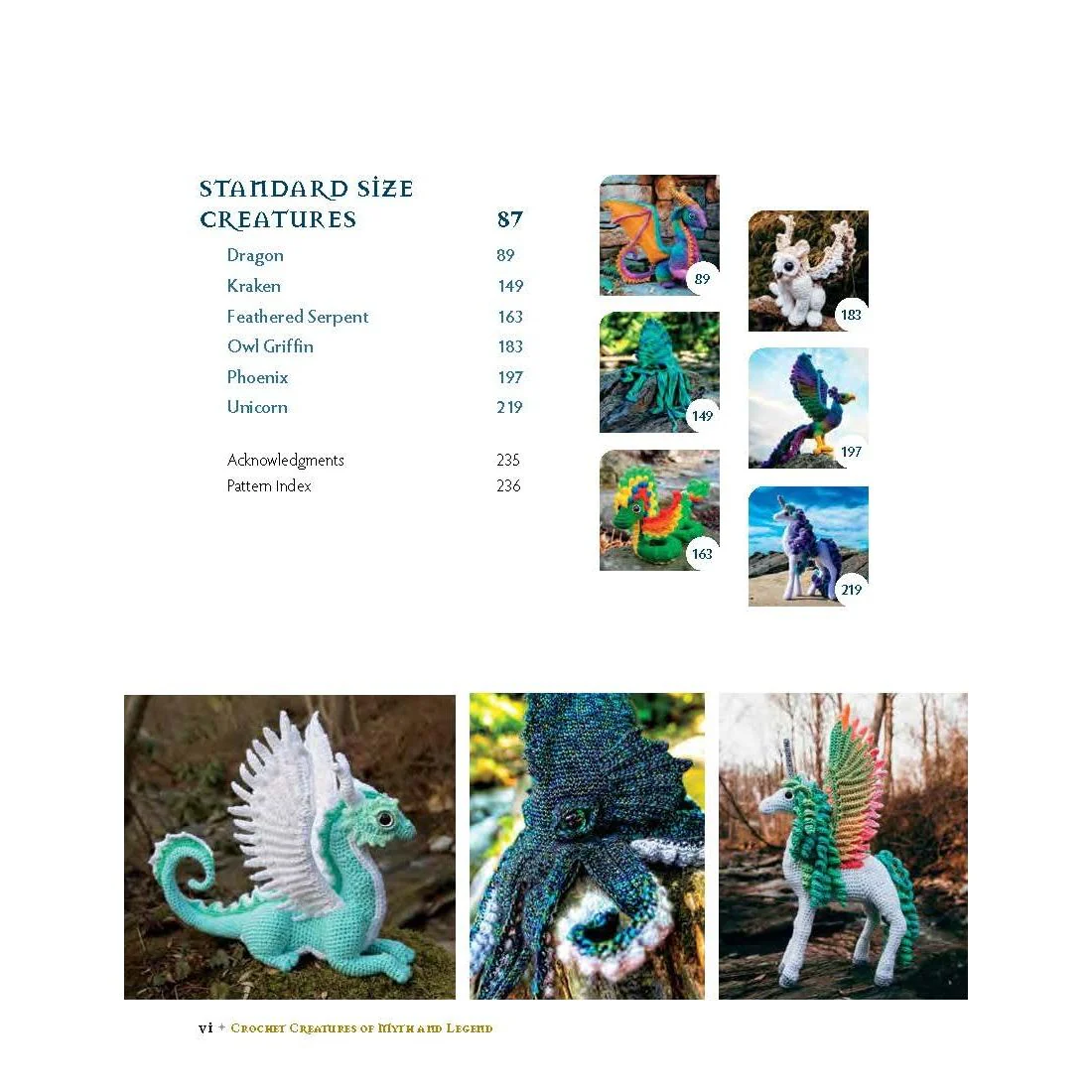 CROCHET CREATURES OF MYTH AND LEGEND BY MEGAN LAPP - Image 3