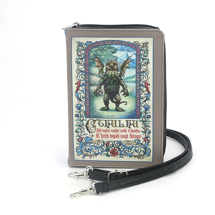 CTHULHU BOOK CLUTCH BAG