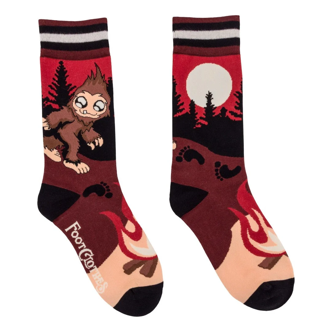 CUTE BIGFOOT CREW SOCKS BY FOOTCLOTHES - Image 2