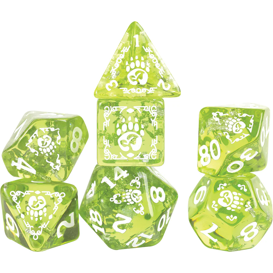 D&D ADVENTURE DICE: DRUID GREEN - Image 2