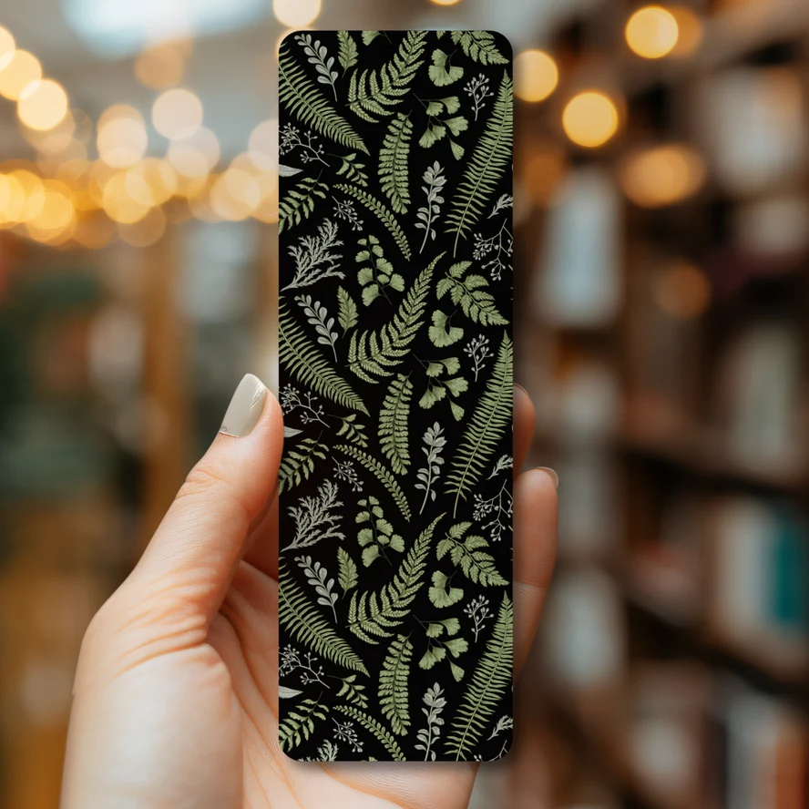 DARK FERN BOOKMARK