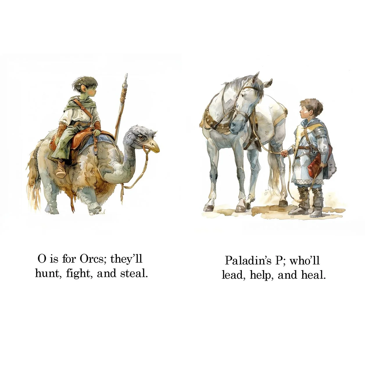DICE, DRAGONS, DWARVES: THE ABCs OF ADVENTURE BOARD BOOK BY KEVIN L. OWENS AND CHELSEA A. OWENS - Image 2