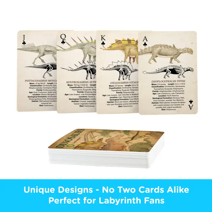 DINOSAURS PLAYING CARDS - Image 2