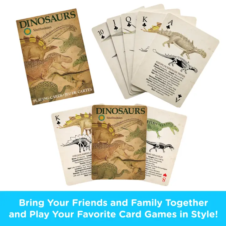 DINOSAURS PLAYING CARDS - Image 3