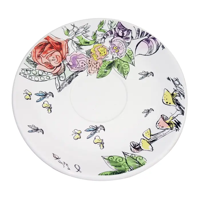 DISNEY ALICE IN WONDERLAND TEACUP AND SAUCER SET - Image 4