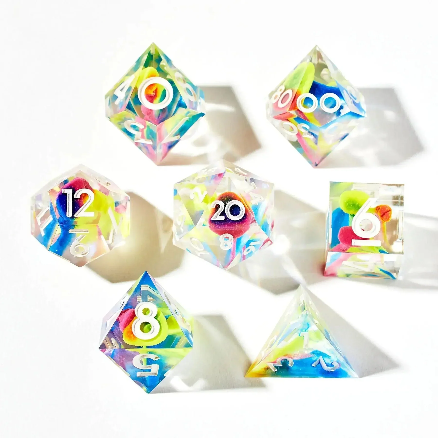 DISPEL COLOR SPRAY 7PC DICE SET