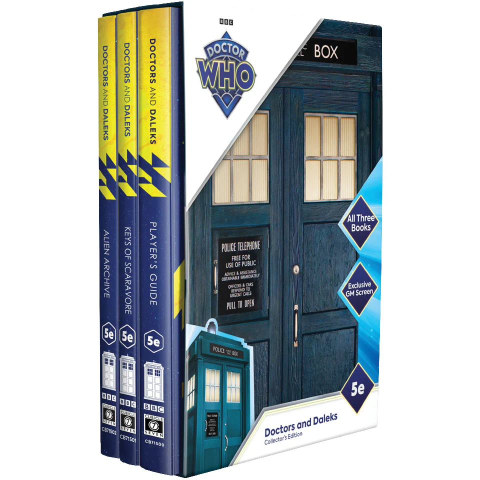 DOCTOR WHO 5E COLLECTOR'S EDITION SET