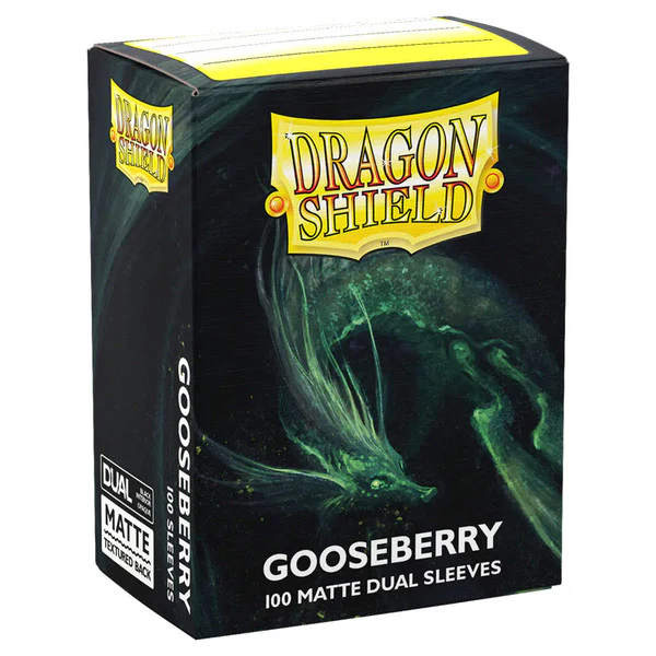 DRAGON SHIELD: MATTE DUAL SLEEVES GOOSEBERRY