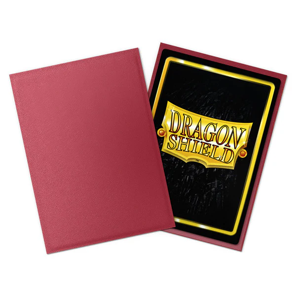 DRAGON SHIELD: NON-GLARE SLEEVES BLOOD RED - Image 2