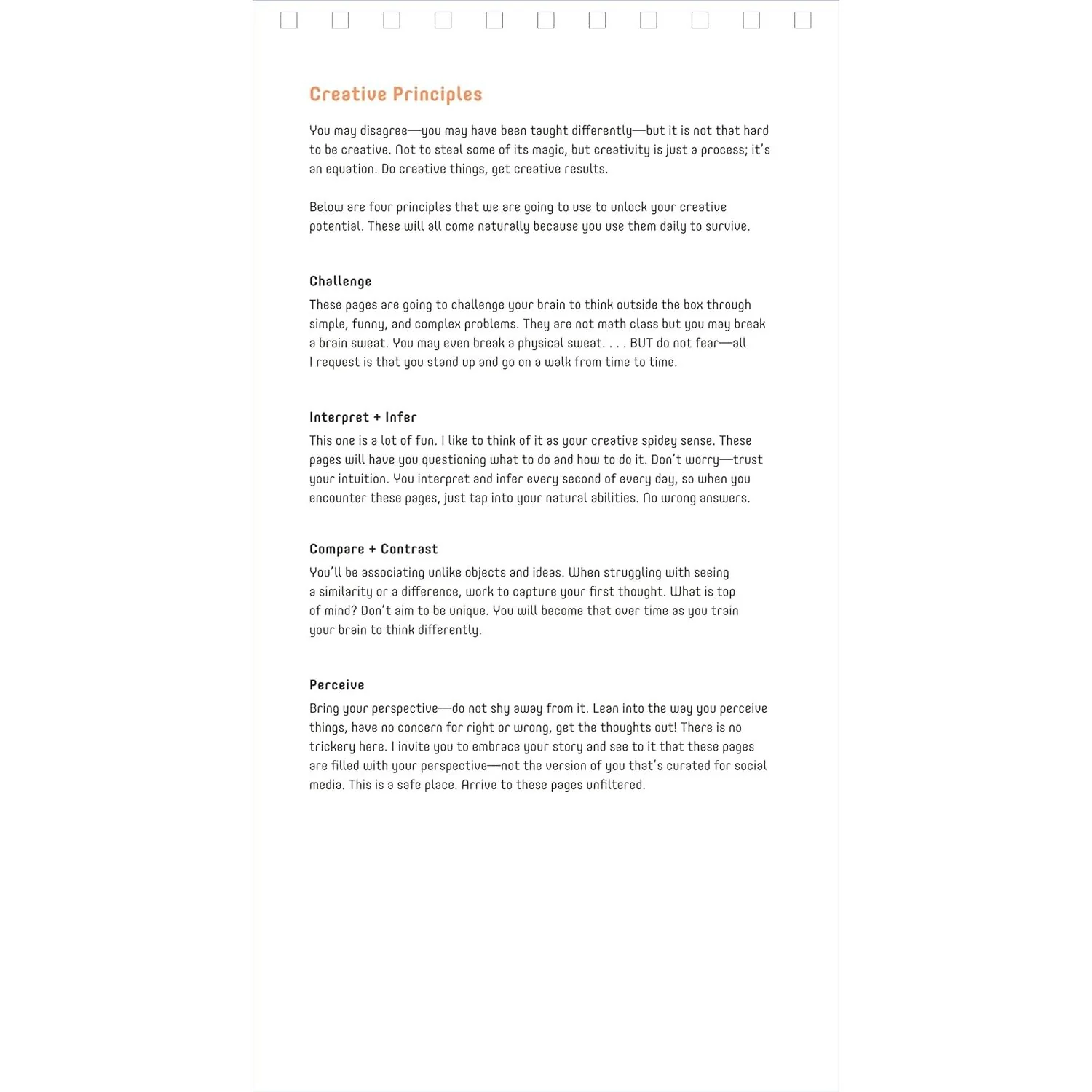 DRAW THE LINE: A 100-DAY JOURNAL TO BUILD YOUR CREATIVE CONFIDENCE - Image 2