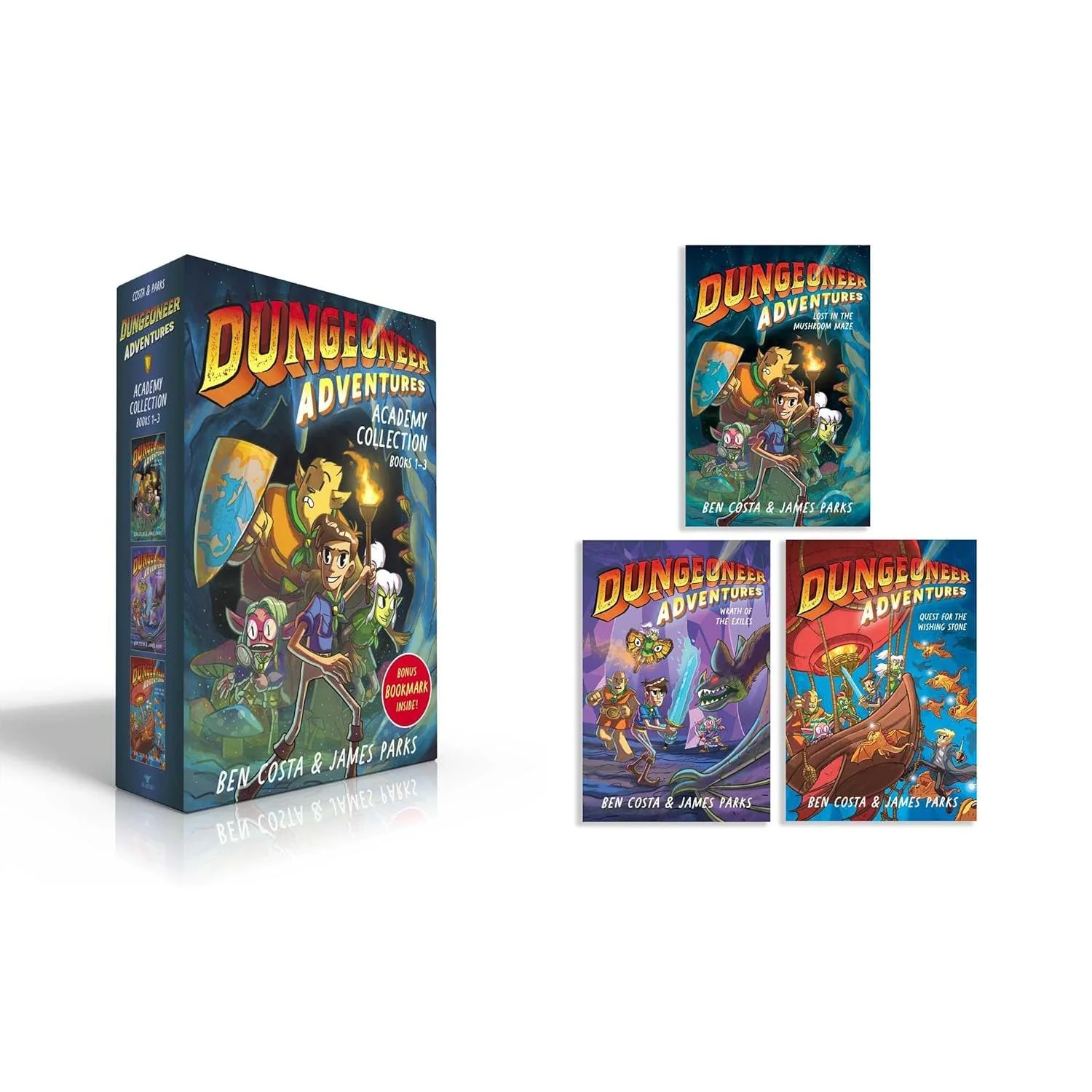 DUNGEONEER ADVENTURES ACADEMY COLLECTION (BOOKS 1-3) - Image 2