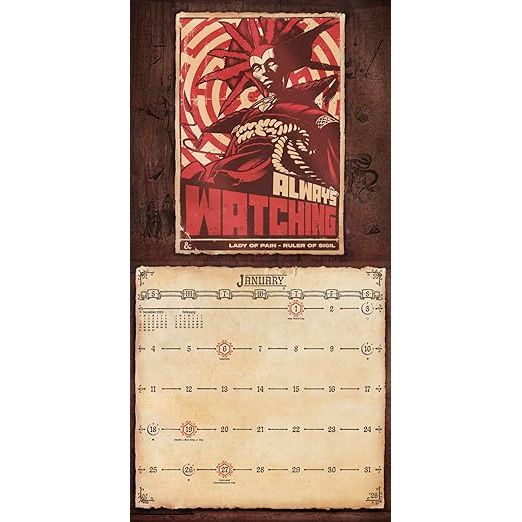 DUNGEONS AND DRAGONS CLASSIC 2026 WALL CALENDAR - Image 2